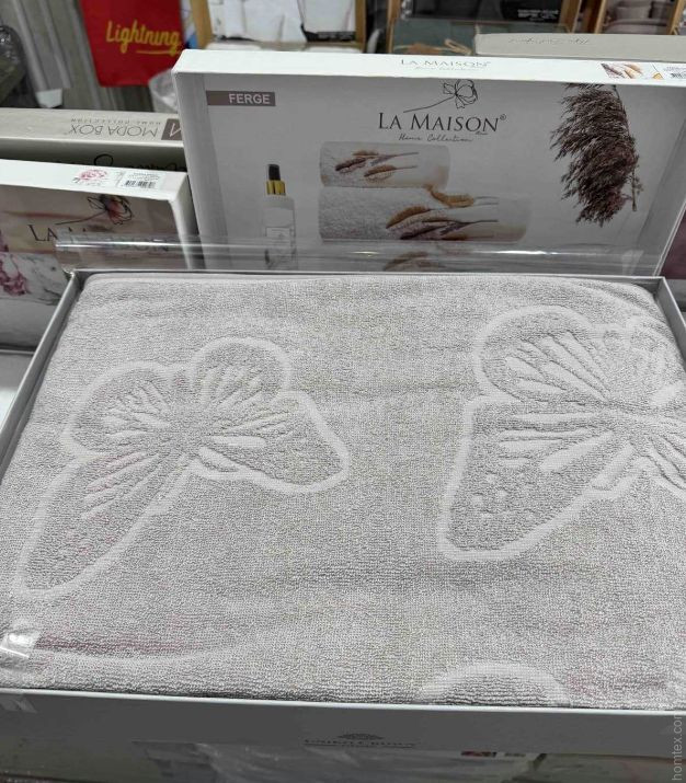 Простирадло махрове Uniko crown home 220x240 см Ferge