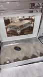 Скатерть силиконовая прямоугольная Maison Royale Lukka 160х220 см с кружевом, модель 9