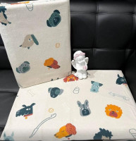 Пододеяльник с наволочкой из фланели Cotton Collection Животные