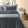 Плед - Покрывало на овчинке Merinos Allday Mosaic gri 220х240 см с наволочками