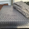 Плед - Покрывало на овчинке Merinos Allday Mosaic gri 220х240 см с наволочками