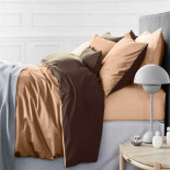 Постельное белье Mirson 0165+0211 Cappuccino полуторный