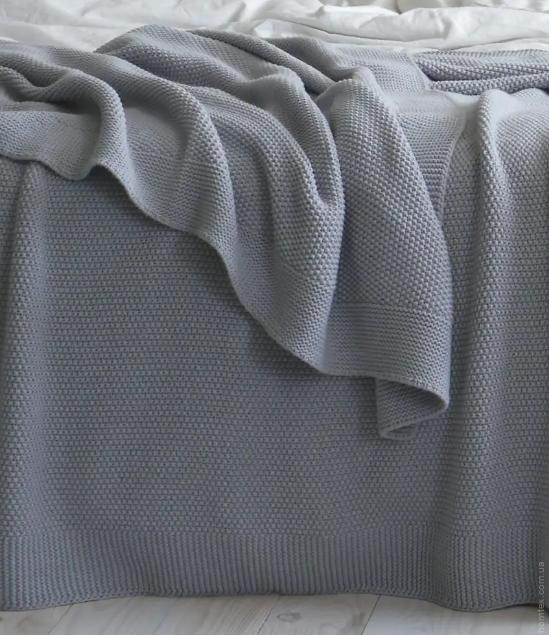 Плед La Modno Corn Sky Gray 220x240 см