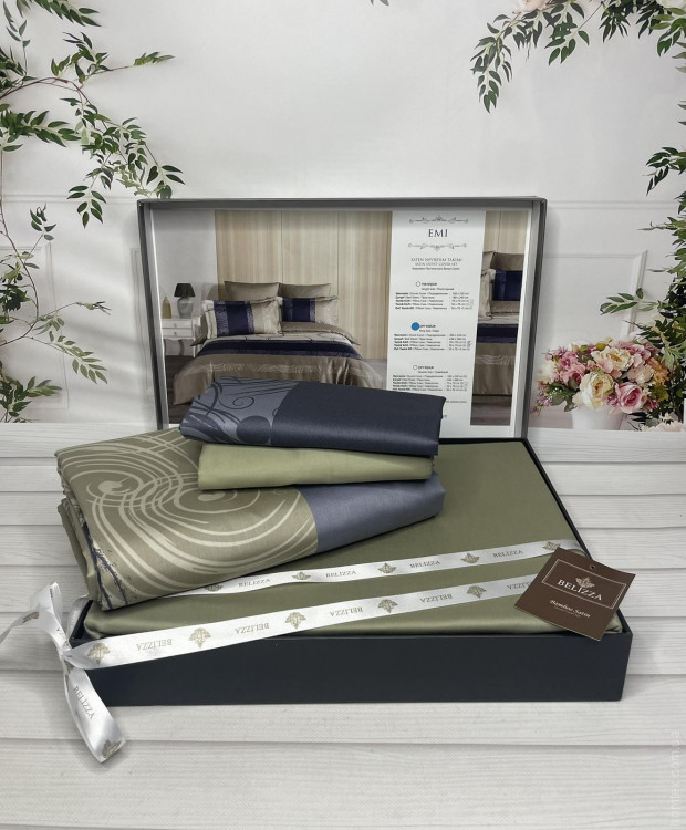 Постільна білизна Belizza Emi сатин євро Постільна білизна Belizza Emi сатин євро