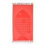 Полотенце махровое Barine Fish Papaya 90x160 см