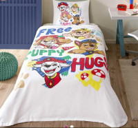 Постельное белье с пике TAC Paw Patrol Free hugs детское