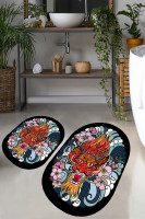Набір килимків для ванної кімнати Chilai Home Lakingo 60x100 см + 50x60 см 