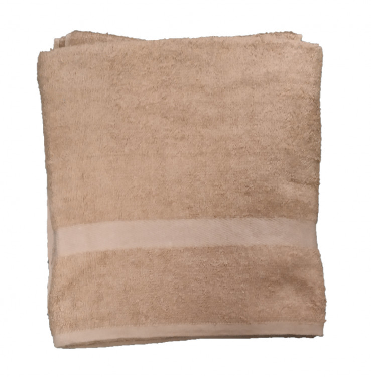 Махровое полотенце Zastelli 70х130 см бежевое