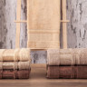 Полотенца бамбуковые 50*90 (3шт) 550г/м2 (TM Zeron) Agac Bamboo (коричневый, серый, бежевый)