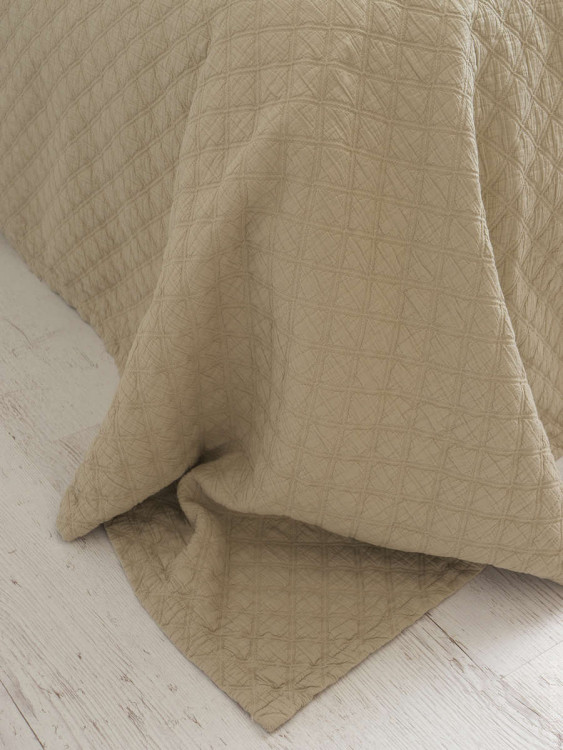 Покривало з наволочками Limasso CAMBRIDGE OXFORD TAN 180x240 см