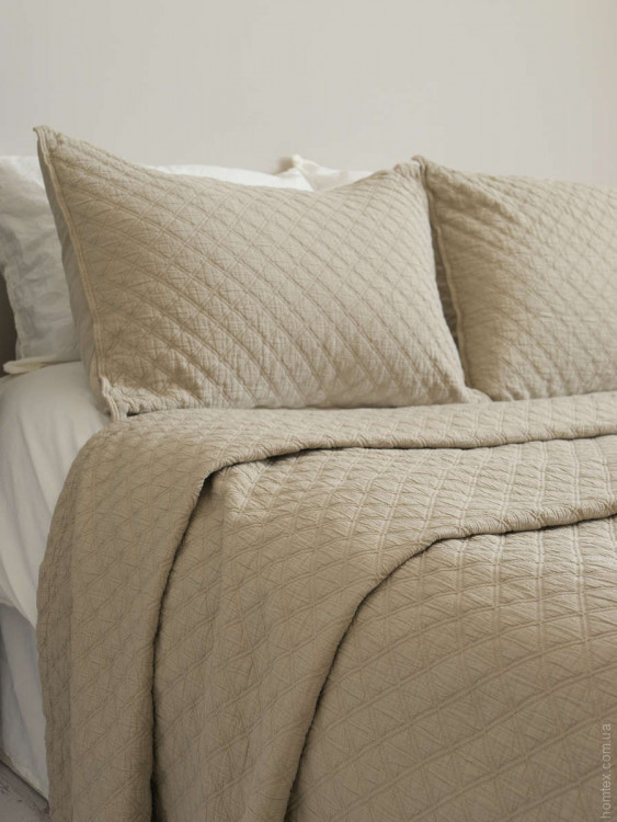 Покривало з наволочками Limasso CAMBRIDGE OXFORD TAN 180x240 см