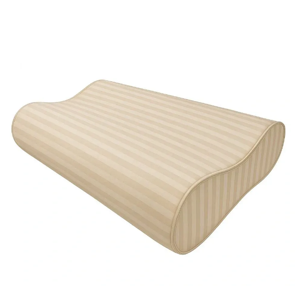 Наволочка U-tek Home Сатин Memory Wawe L Ivory Beige Stripe 58х40х10.5 см