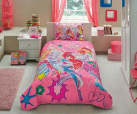 Покривало TAC Disney Winx Girl Empowerment 160x220 см з наволочкою