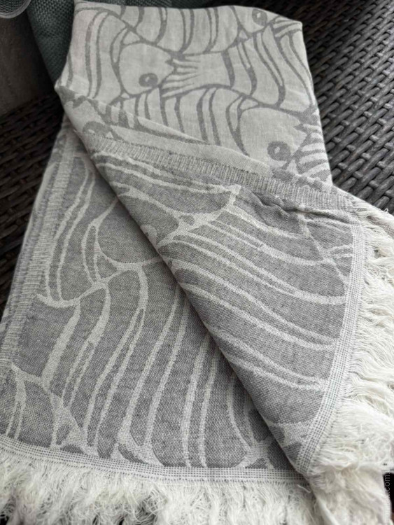 Рушник мусліновий Gold Soft Life 100x180 см, модель 18