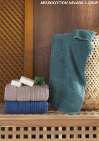 Набор махровых полотенец Cestepe Micro Cotton Premium Nevara 1 Grup из 3 штук 70x140 см