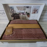 Летнее вафельное пике с кружевом Favorite S1 200x240 см сухая роза