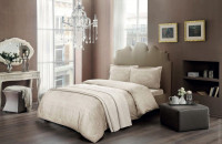 Постельное белье TAC Angel krem семейное Постельное белье TAC Angel krem семейное