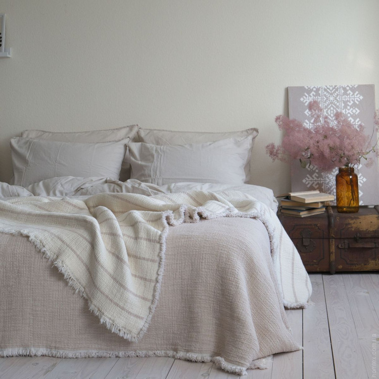 Муслиновое покрывало La Modno Magic Vanilla Cream 170x230 см