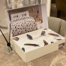 Постельное белье Tivolyo Home Gala white сатин люкс полуторный