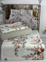Постельное белье Romeo Home фланель полуторный модель 3
