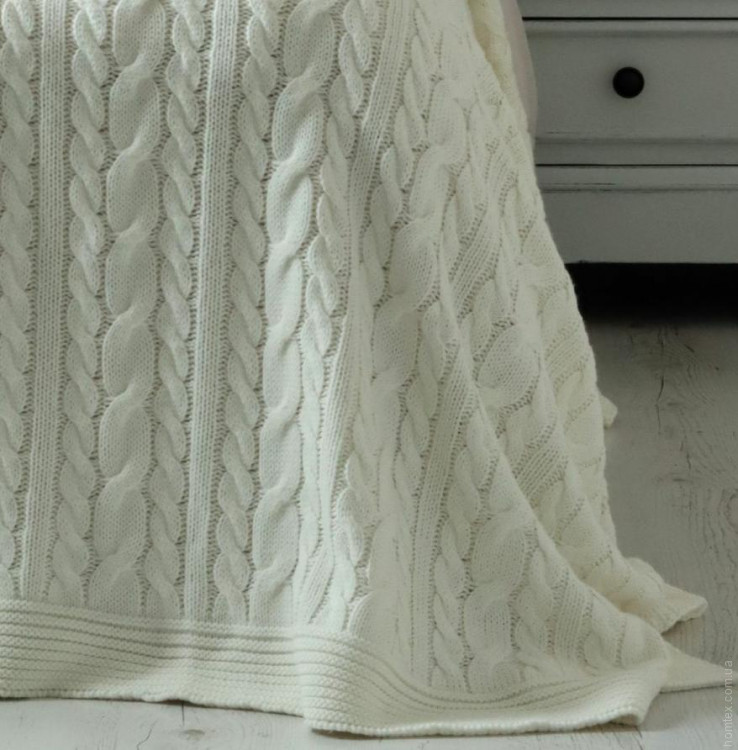 Плед La Modno Genova Milk 170x240 см