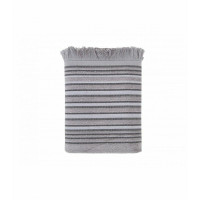 Полотенце махровое Irya Serin gri серый  90x150 см