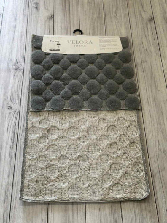 Набор ковриков для ванной Velora Home 50x60 см + 60x100 см, модель V11