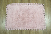 Набор ковриков для ванной Irya Debra g.kurusu пудра 40x60 см + 60x90 см