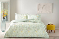 Постельное белье TAC Cassie yesil семейное Постельное белье TAC Cassie yesil семейное
