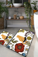 Набор ковриков для ванной Chilai Home Hennaed 60x100 см + 50x60 см 