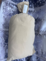 Простынь на резинке Naturel 160x200x30 см с наволочками 50х70 см бежевая