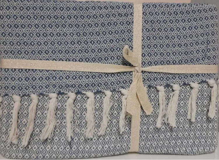 Покрывало - Пике TAC 170x230 см синее