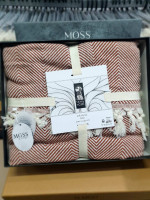 Покривало бавовняне Moss Home 200x230 см модель 13