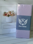 Трикотажне простирадло на резинці Flex Cotton 160x200+25 см, лілова