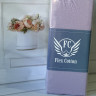 Трикотажне простирадло на резинці Flex Cotton 160x200+25 см, лілова