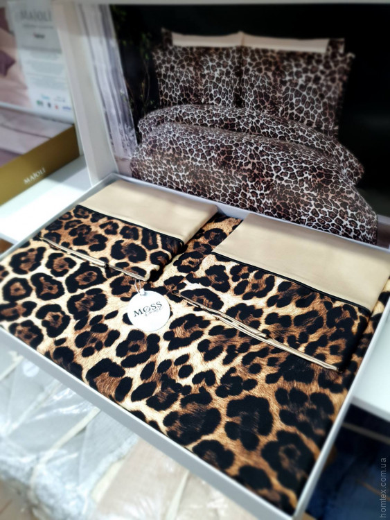 Постельное белье Moss Home Digital Leopard евро