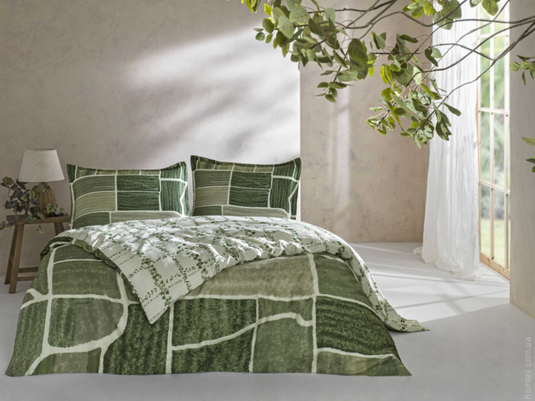 Постельное белье TAC Bambu Organik Lumea yesil евро 