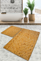 Набор ковриков для ванной Chilai Home TETRIS BANYO HALISI DJT 60x100 см + 50x60 см