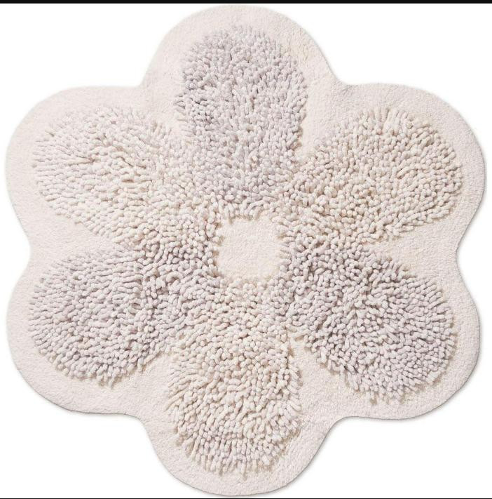 Коврик для ванной PHP Number One Flower Avorio D-75 см