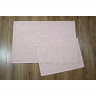 Набор ковриков для ванной Irya Carissa pudra пудра 40x60 см + 60x100 см