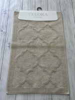 Набор ковриков для ванной Velora Home 50x60 см + 60x100 см, модель V16 бежевые