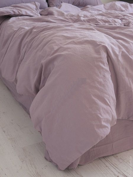 Постельное белье Limasso Natural Violet Standart евро
