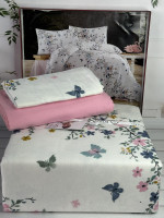Постельное белье Romeo Home фланель полуторный модель 5