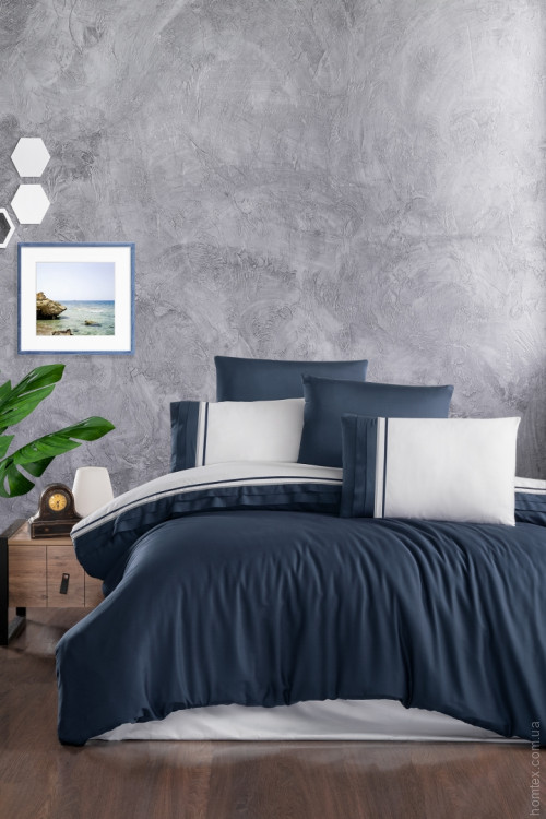 Постельное белье First Choice Groovy denim сатин Delux евро Постельное белье First Choice Groovy denim сатин Delux евро