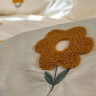 Постельное белье Saheser Florita sari вареный хлопок евро с вышивкой