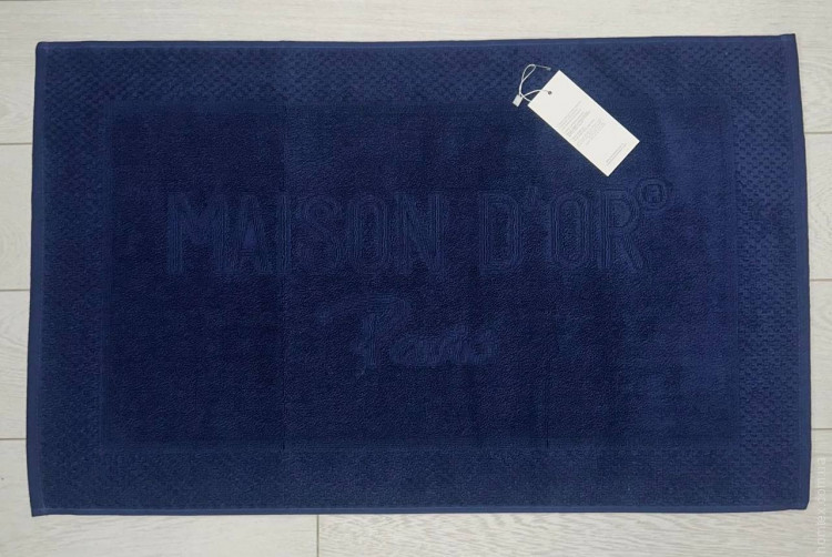 Махровое полотенце Maison Dor для ног 50x70 см Paris синее