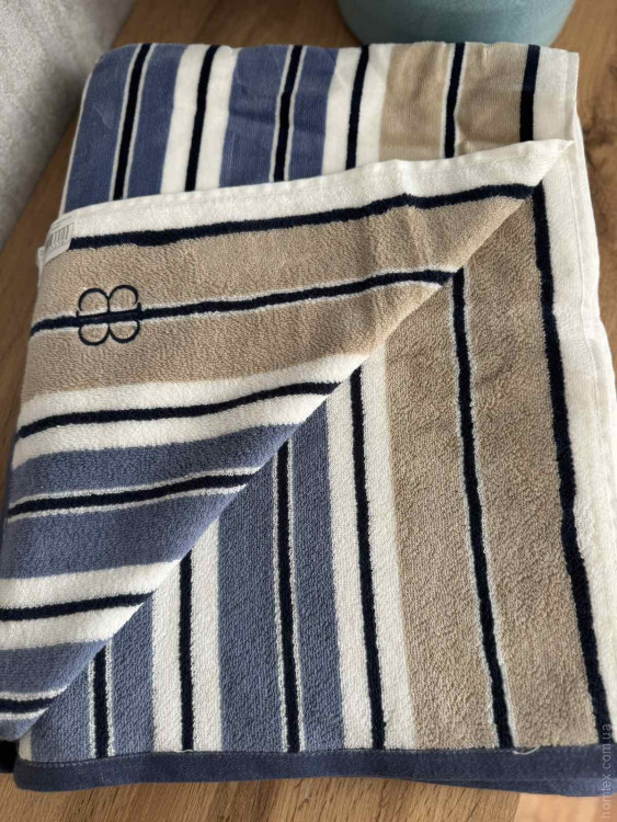 Пляжний рушник - пештемаль махра/велюр 105х180 см. модель 10