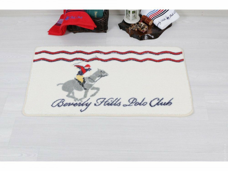 Коврик для ванной Beverly Hills Polo Club 311 Grey 57х100 см 