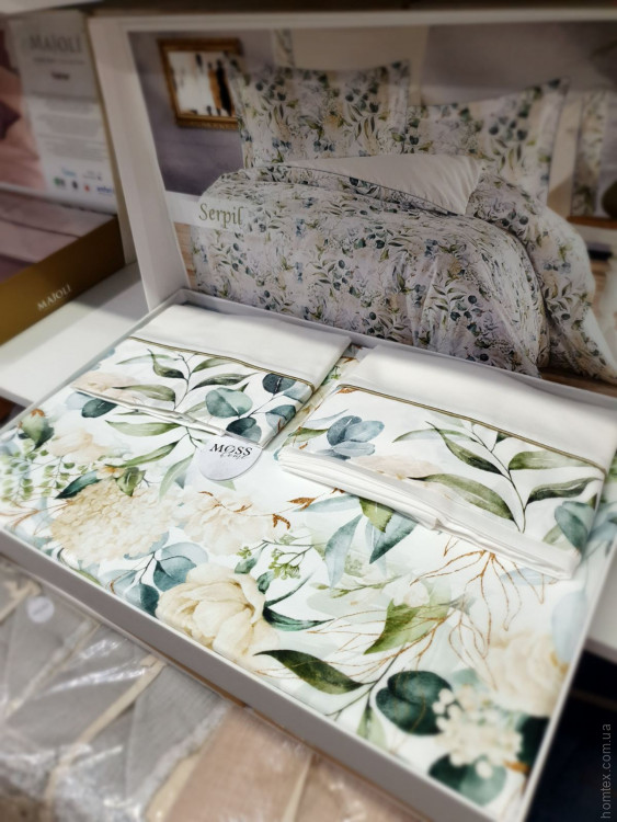 Постельное белье Moss Home Digital Serpil евро