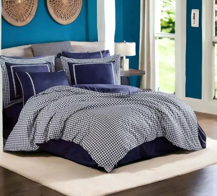 Постельное белье Maison D'or Lowes Navy евро